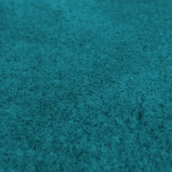 Plush Area Rug - Peacock, Polyester