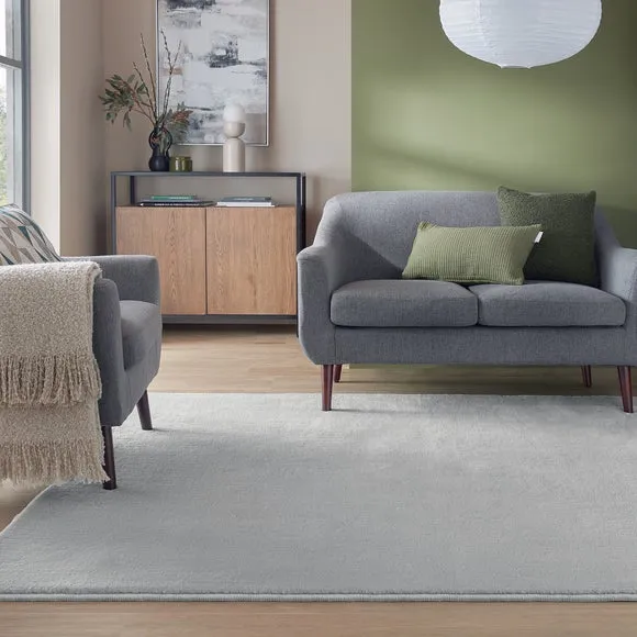 Plush Area Rug - Stone, Polyester