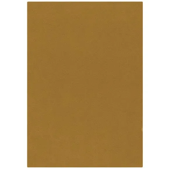 Plush Area Rug - Yellow, Polyester