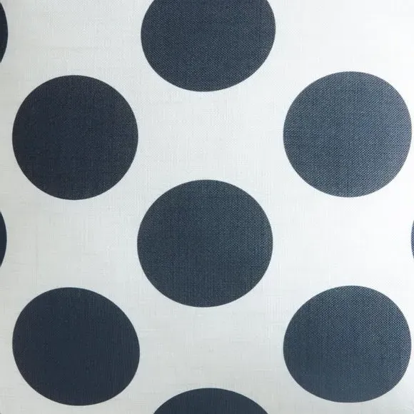Polka Dot Cushion with Zip Cover - Multicolor