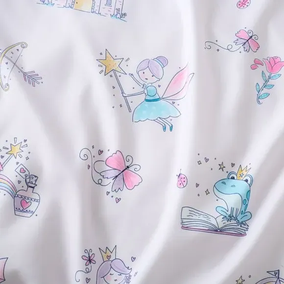 Princess Duvet Cover Set - Pink, Polycotton