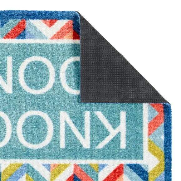 Printed Doormat with Anti-Slip - Multicolor