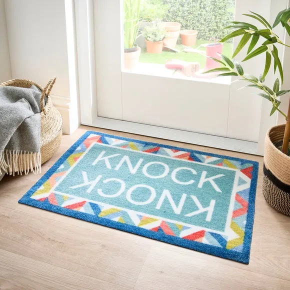Printed Doormat with Anti-Slip - Multicolor image