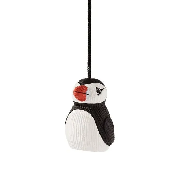 Puffin Light Pull - White, Resin