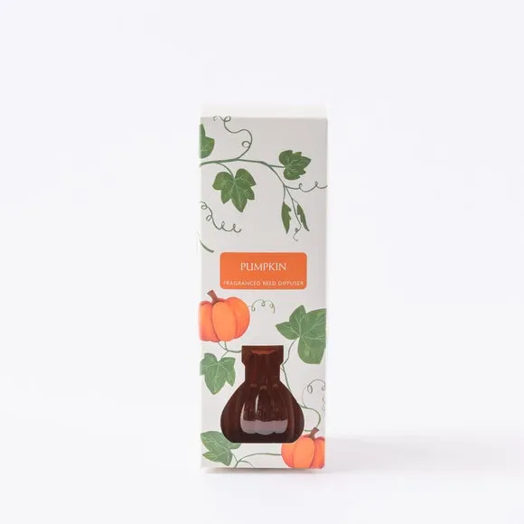 Pumpkin Shape Reed Diffuser - Orange