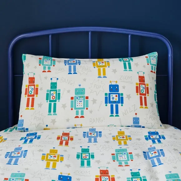 Quilt Cover Set with Pillowcase - Multicolor Cotton
