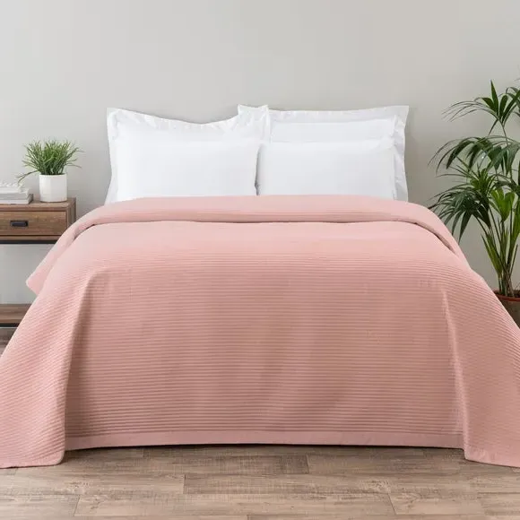 Quilted Bedspread - Blush, Polyester image