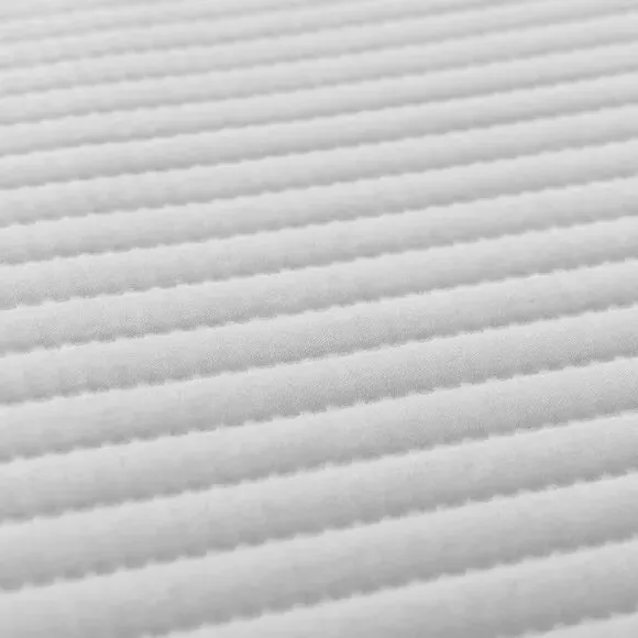 Quilted Bedspread - Silver, Polyester
