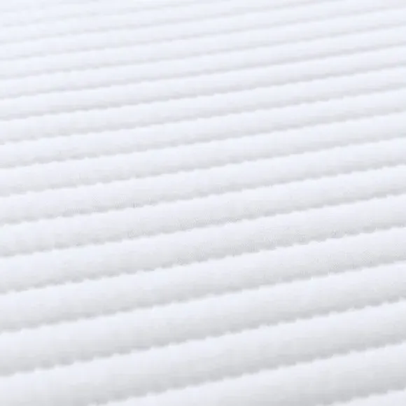 Quilted Bedspread - White, Polyester