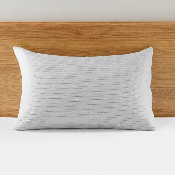 Quilted Pillowsham - Silver