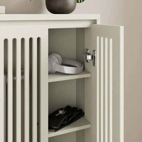 Radiator Cover with Storage - Stone, Wood