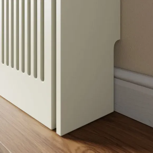 Radiator Cover with Storage - Stone, Wood