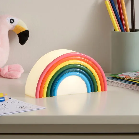 Rainbow LED Night Light - Multicolor image