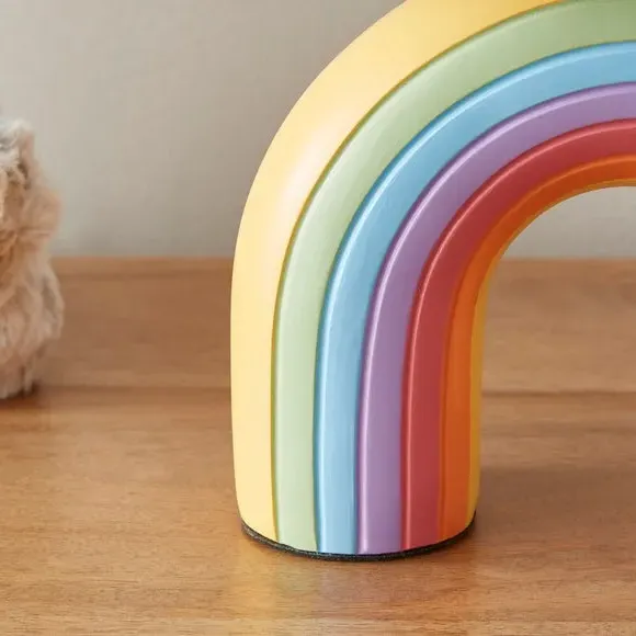 Rainbow LED Table Lamp with Switch - Multicolor