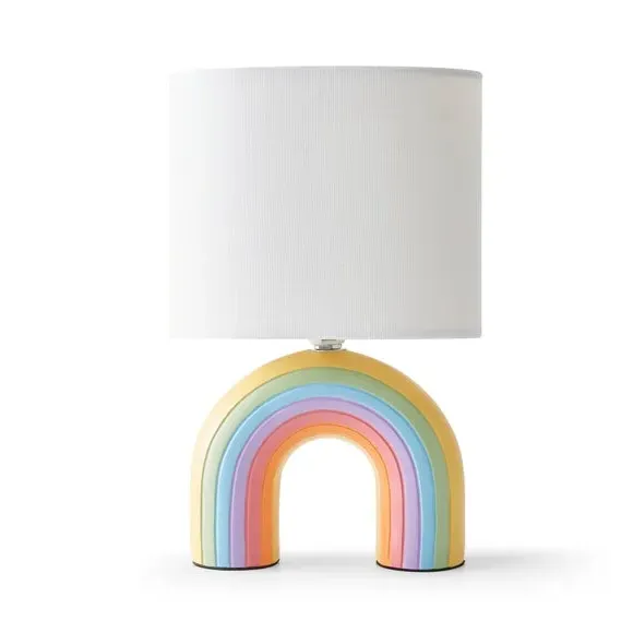 Rainbow LED Table Lamp with Switch - Multicolor