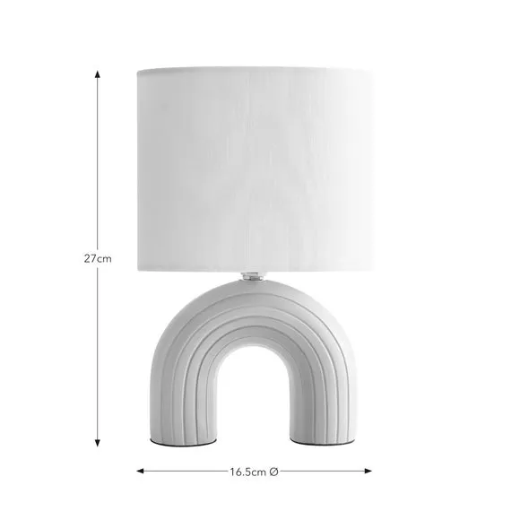 Rainbow LED Table Lamp with Switch - Multicolor
