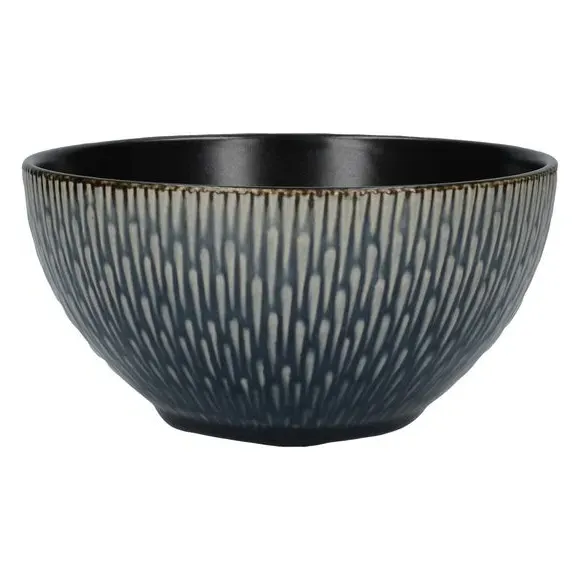 Reactive Glaze Bowl - Blue, Earthenware image