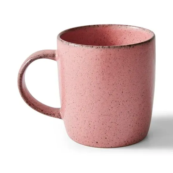 Reactive Glaze Mug - Rose, Stoneware