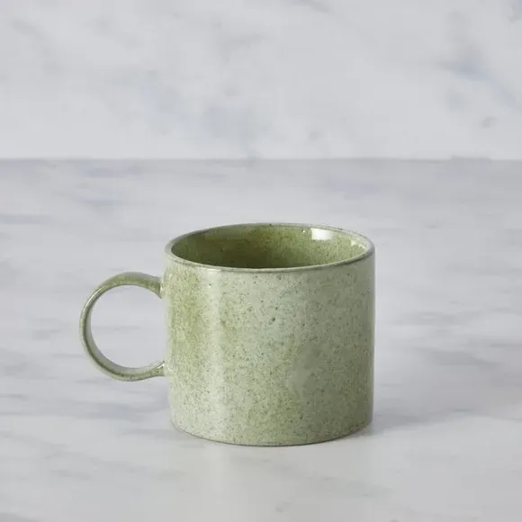 Reactive Glaze Mug - Sage, Stoneware