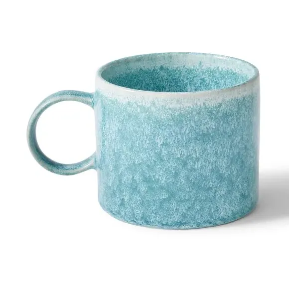 Reactive Glaze Mug - Teal, Stoneware