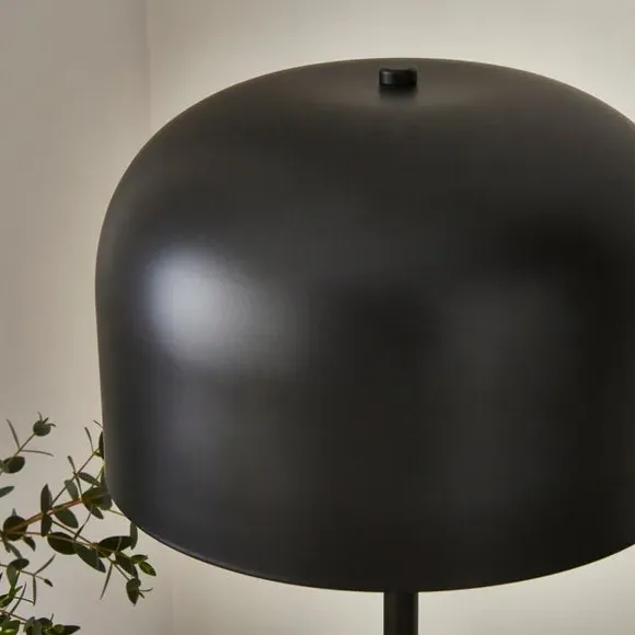 Rechargeable Floor Lamp Touch Dimmable - Black
