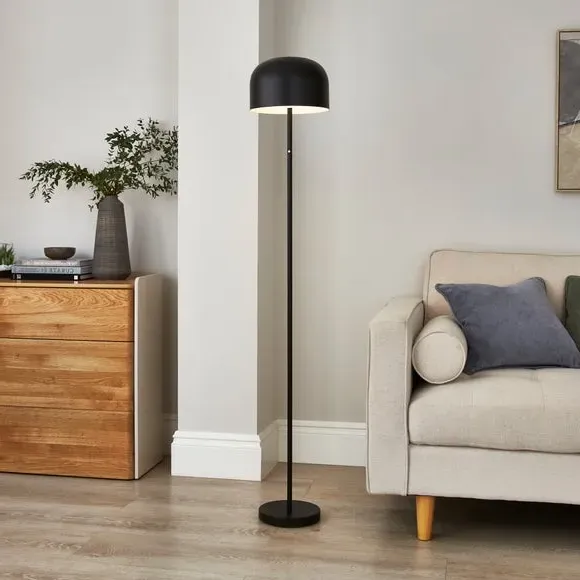 Rechargeable Floor Lamp Touch Dimmable - Black image