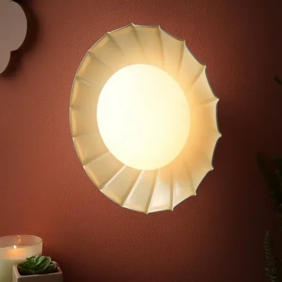 Rechargeable LED Wall Light Touch Dimmer - Cream