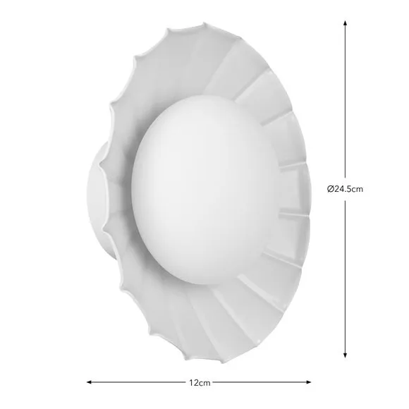 Rechargeable LED Wall Light Touch Dimmer - Cream