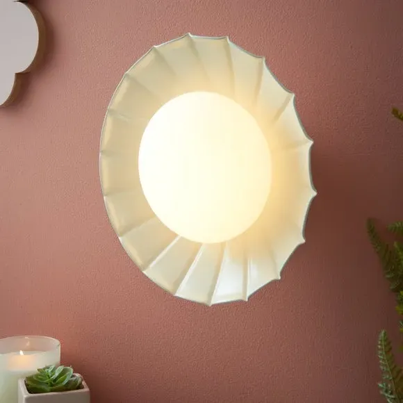 Rechargeable LED Wall Light Touch Dimmer - Cream