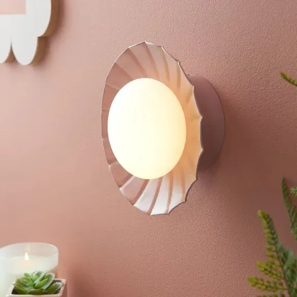 Rechargeable LED Wall Light Touch Dimmer - Pink image