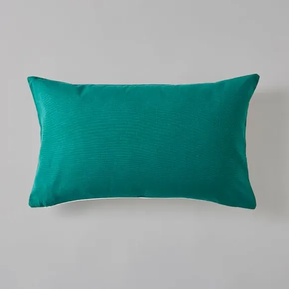 Rectangle Cushion Cover with Zip - Pink, Cotton