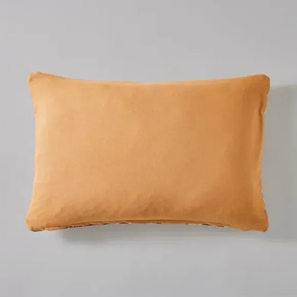Rectangle Cushion Distressed - Orange, Cotton