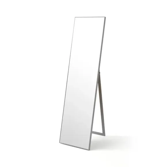 Rectangle Full Length Standing Mirror - Grey