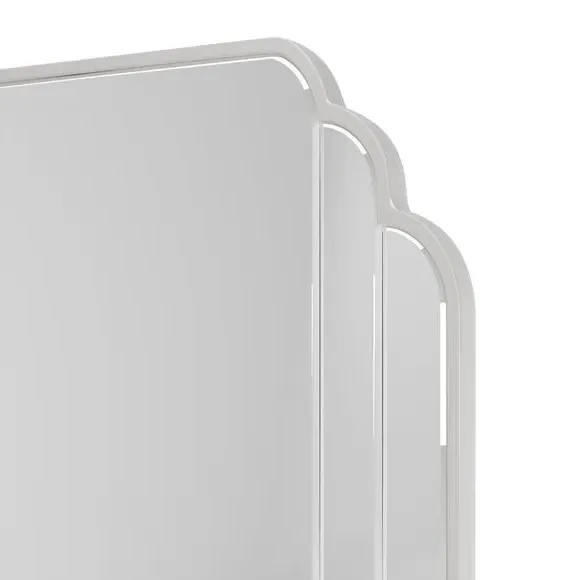 Rectangle Full Length Wall Mirror - Silver