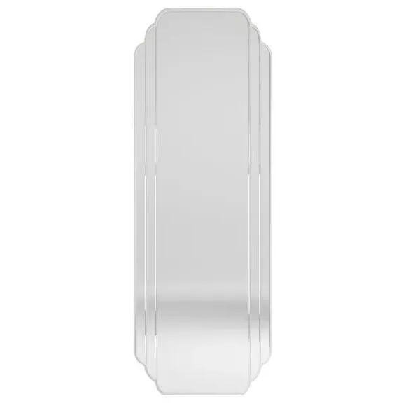 Rectangle Full Length Wall Mirror - Silver