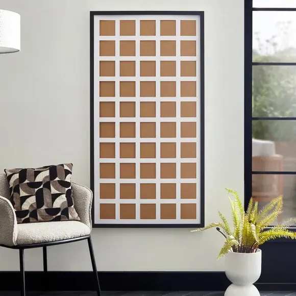 Rectangle Multi Photo Frame - Black