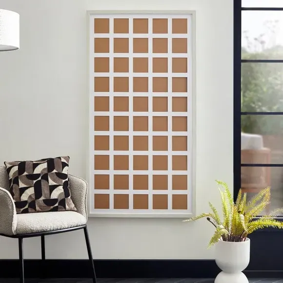 Rectangle Multi Photo Frame - White
