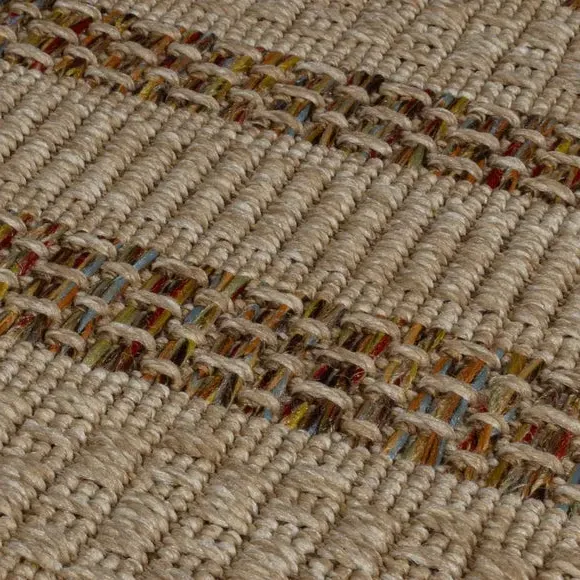 Rectangle Rug Indoor Outdoor - Natural