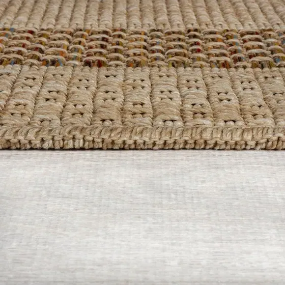 Rectangle Rug Indoor Outdoor - Natural