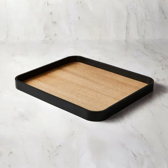Rectangle Serving Tray - Black