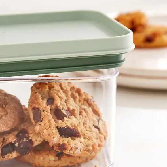Rectangle Storage Container - Clear, Plastic