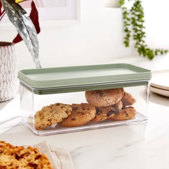 Rectangle Storage Container - Clear, Plastic