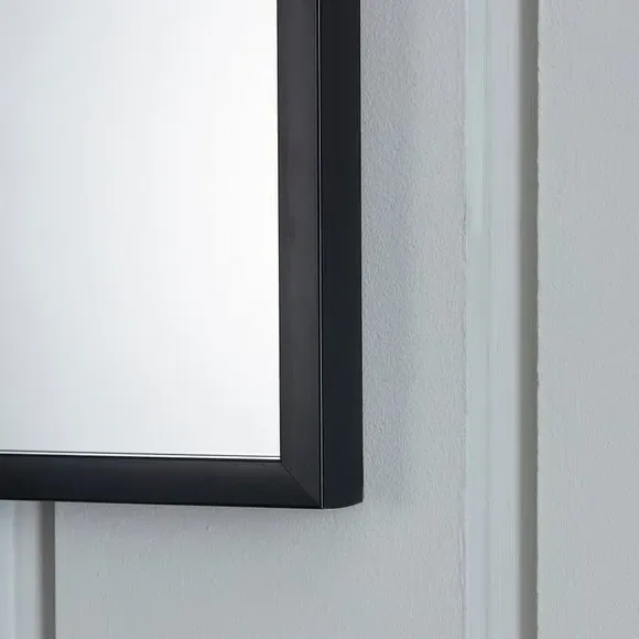 Rectangle Wall Mirror - Black