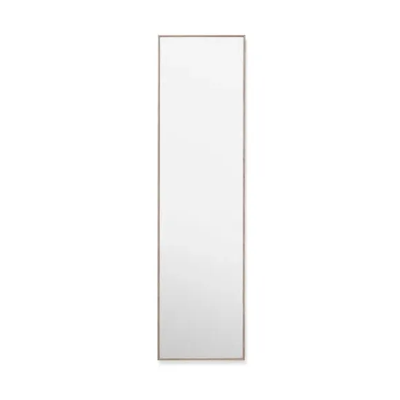 Rectangle Wall Mirror - Natural, Wood Effect