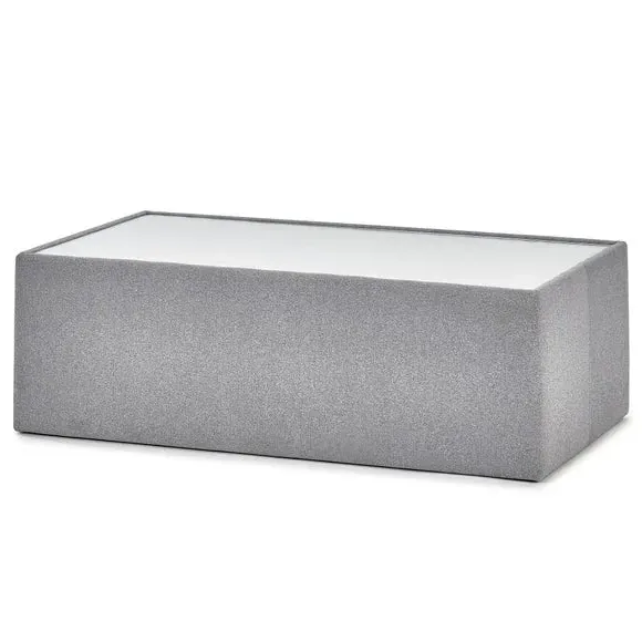 Rectangular Coffee Table - Grey, Glass