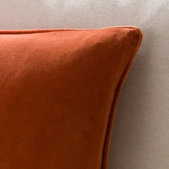 Rectangular Cushion Cover - Butterscotch, Cotton