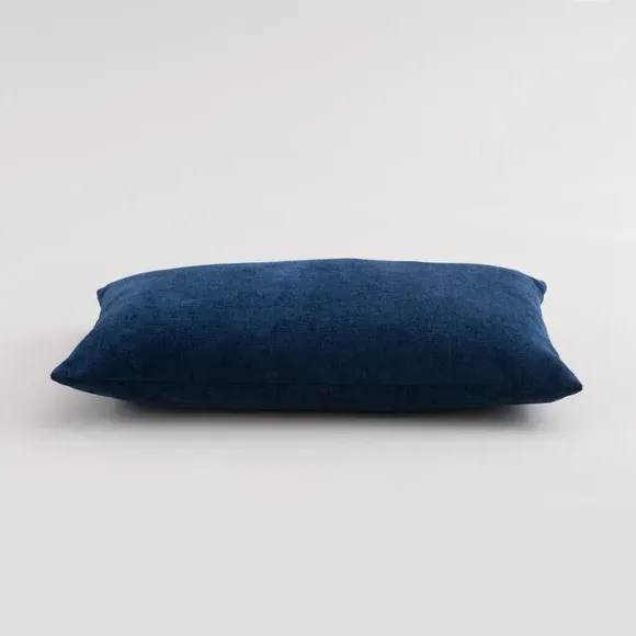 Rectangular Cushion Cover - Indigo, Velour