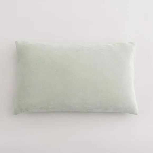 Rectangular Cushion Cover - Sage, Velour
