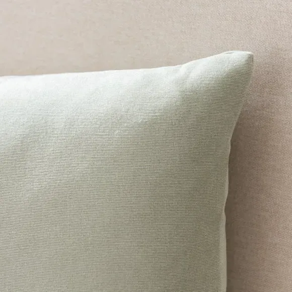 Rectangular Cushion Cover - Sage, Velour