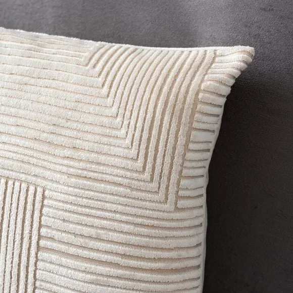 Rectangular Cushion Reversible - Natural